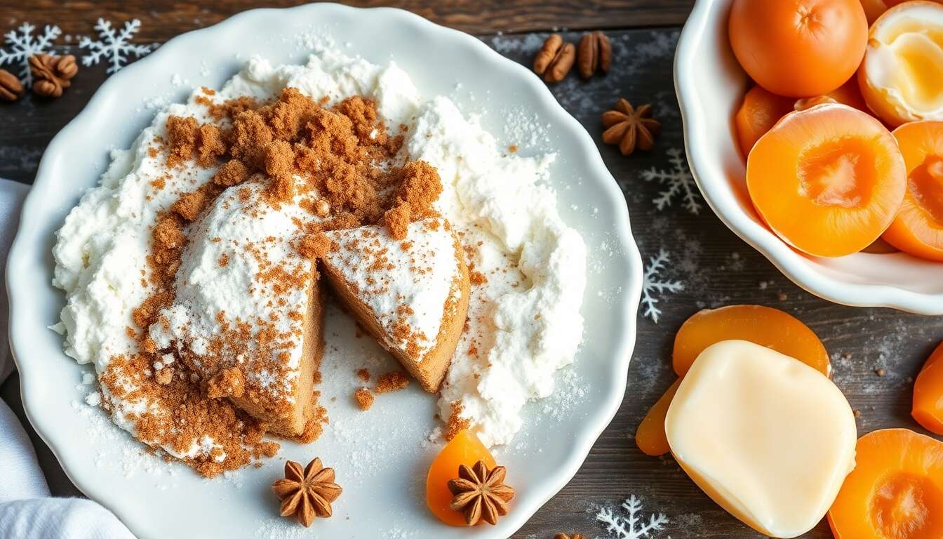 Tarte sucrée d'hiver : recette gourmande et réconfortante