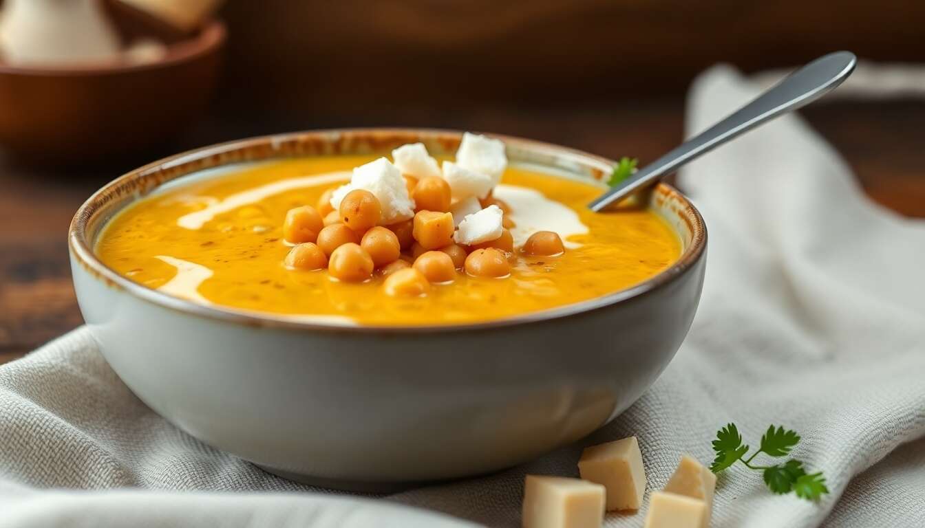 Recette facile : potage éclair maison