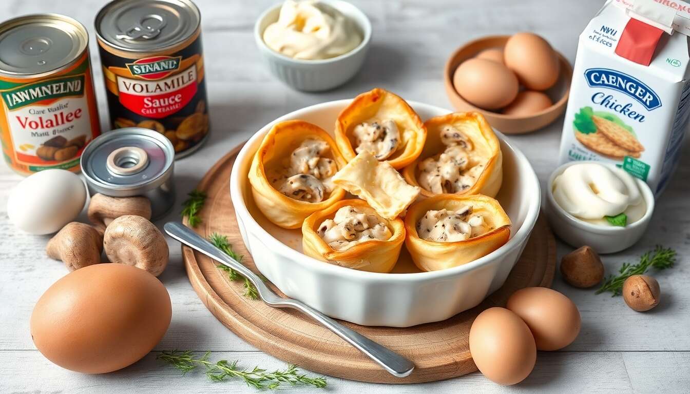 Recette facile de bouchée à la reine