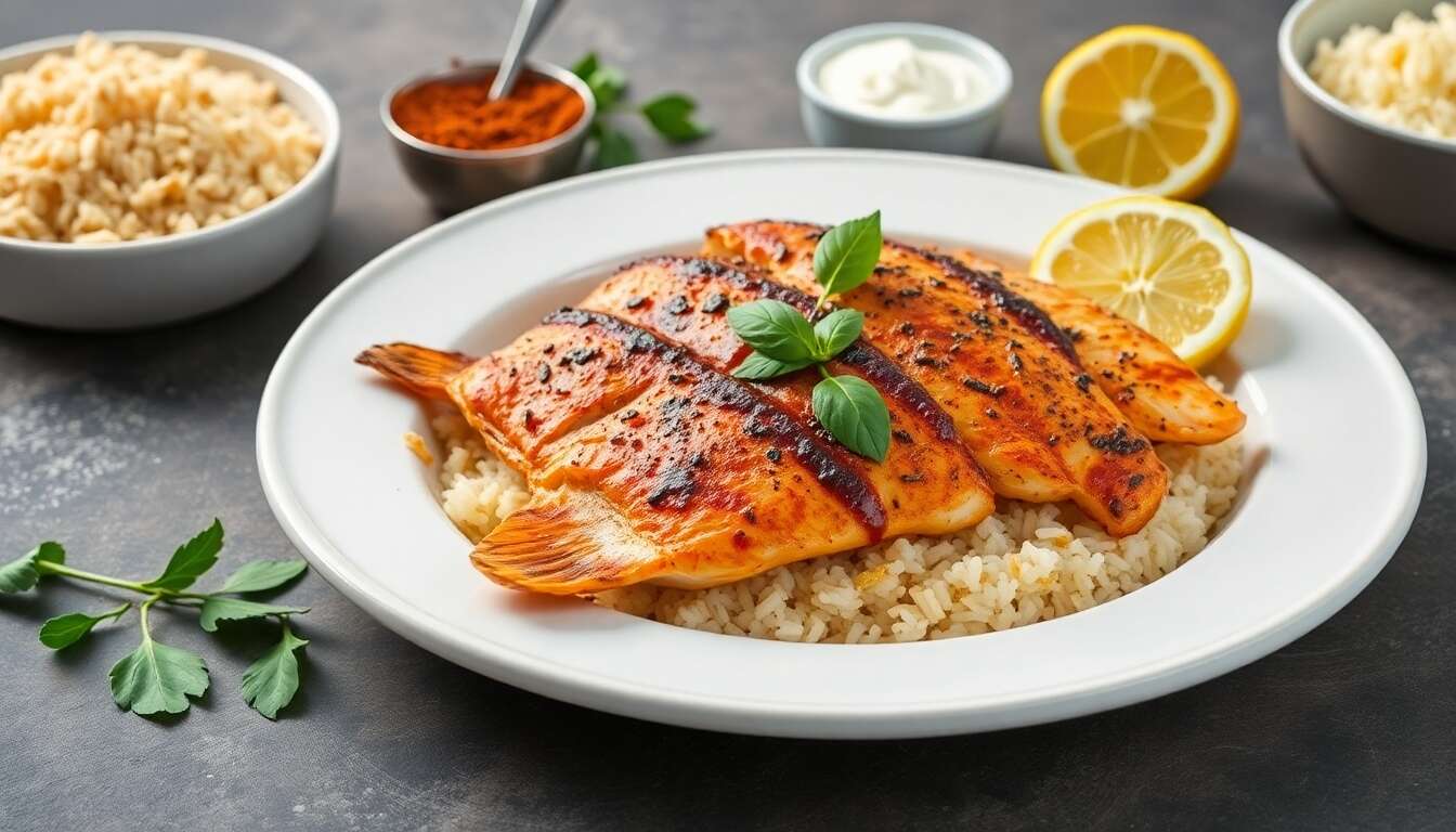 Tandoori Fish Platter : recette Indienne Savoureuse