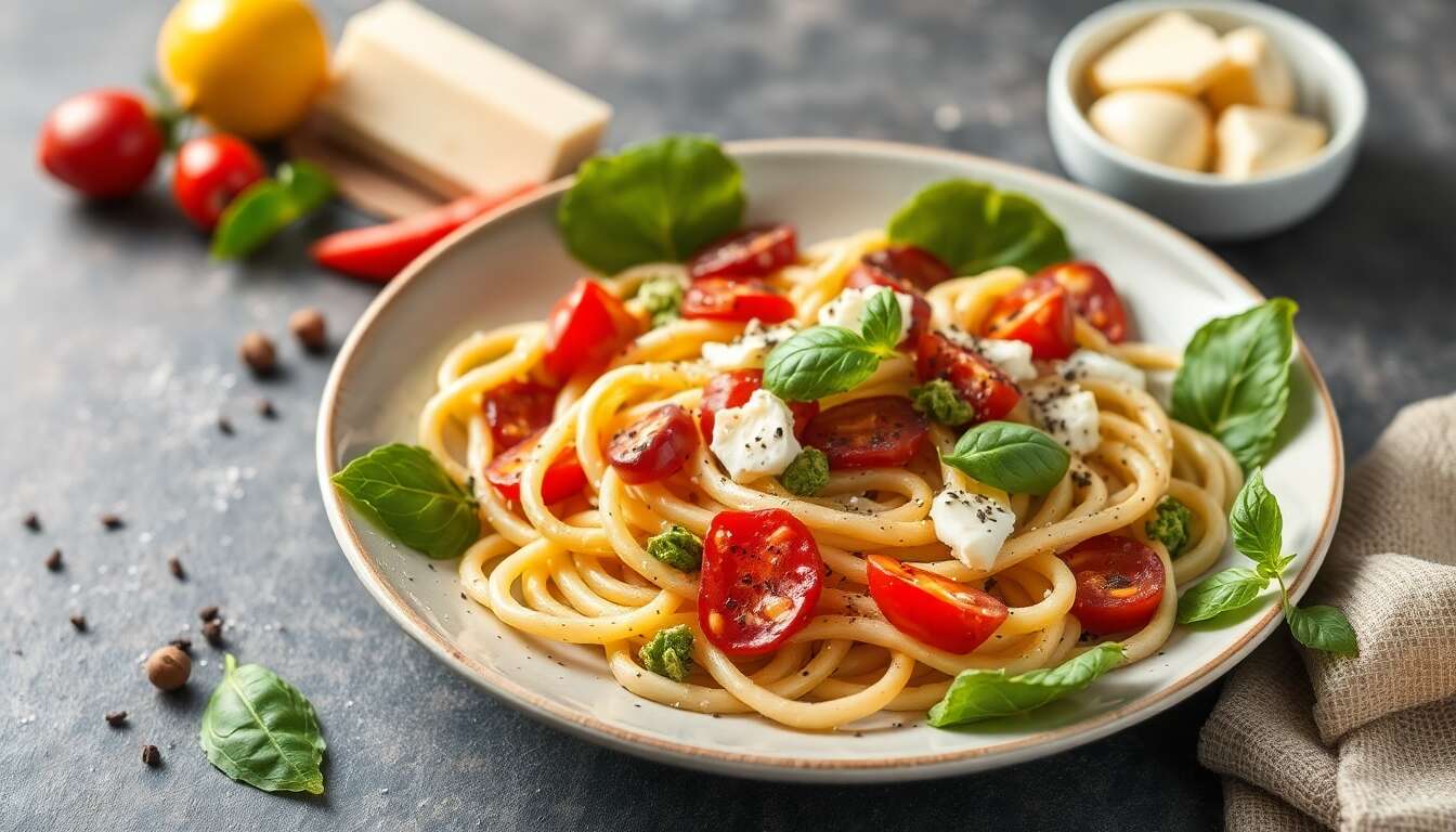Recette de poivrons farcis à la salade de pâtes