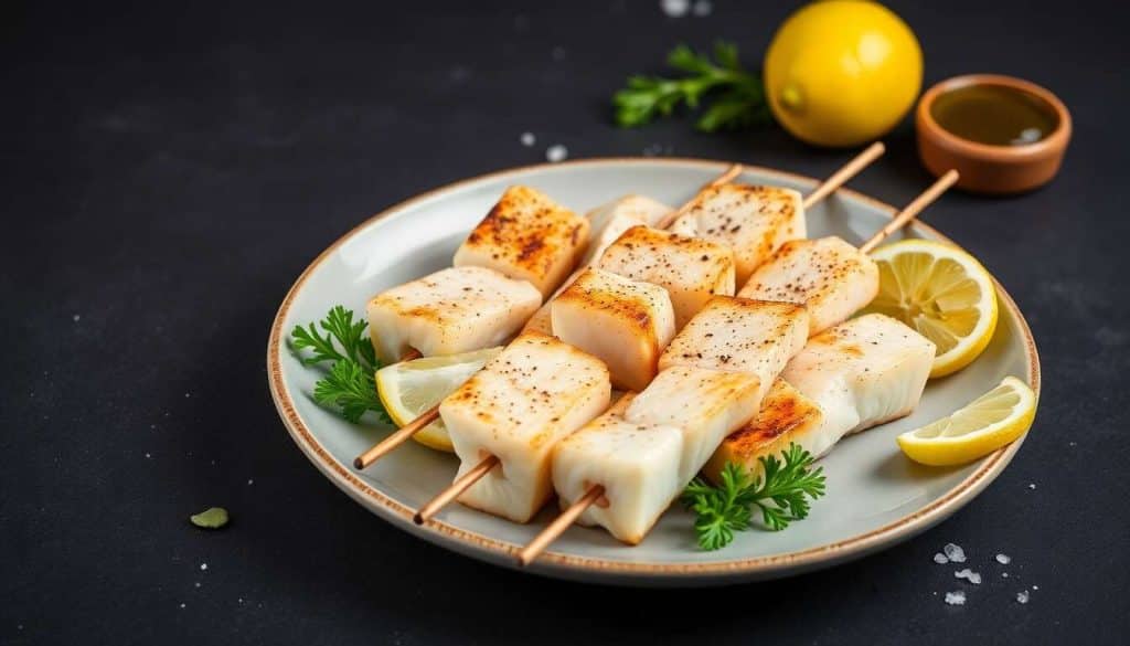 Recette facile de brochettes de poissons