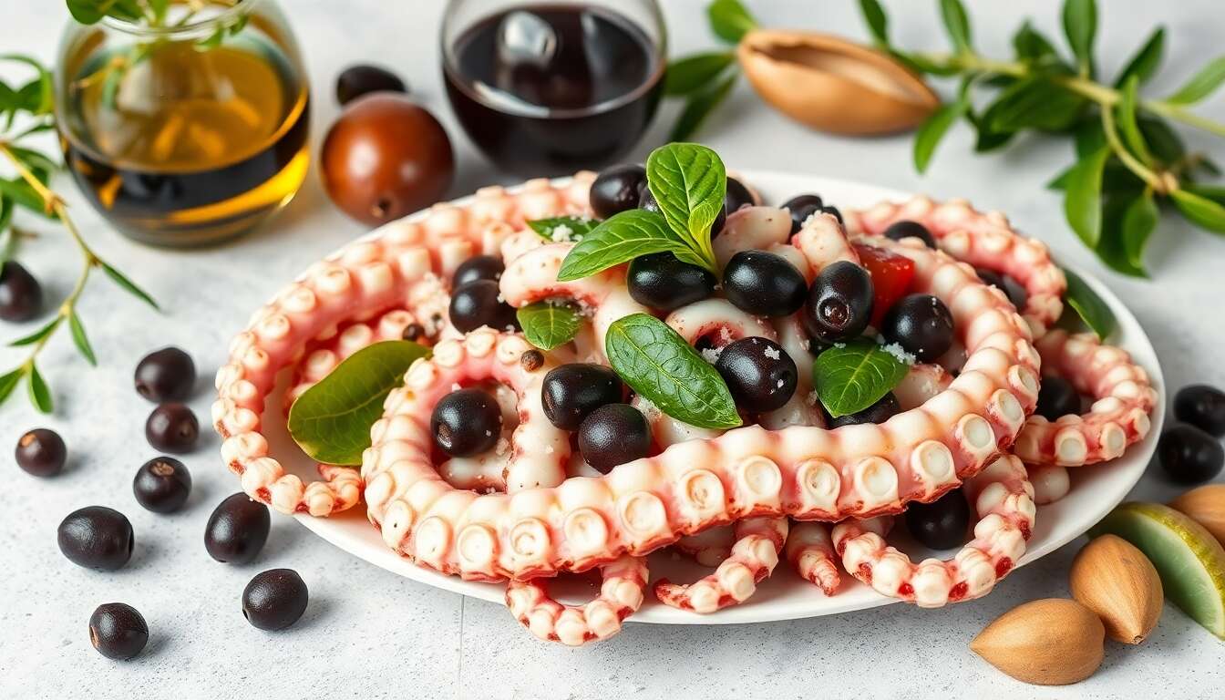 Recette de salade de poulpe savoureuse