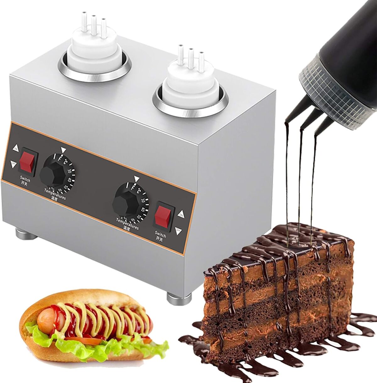 Test: chauffage électrique multifonction pour sauces et chocolats