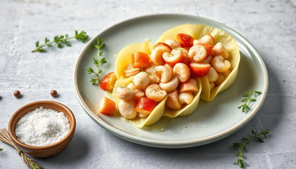 Effeuillée de choux aux fruits de mer : une recette gourmande