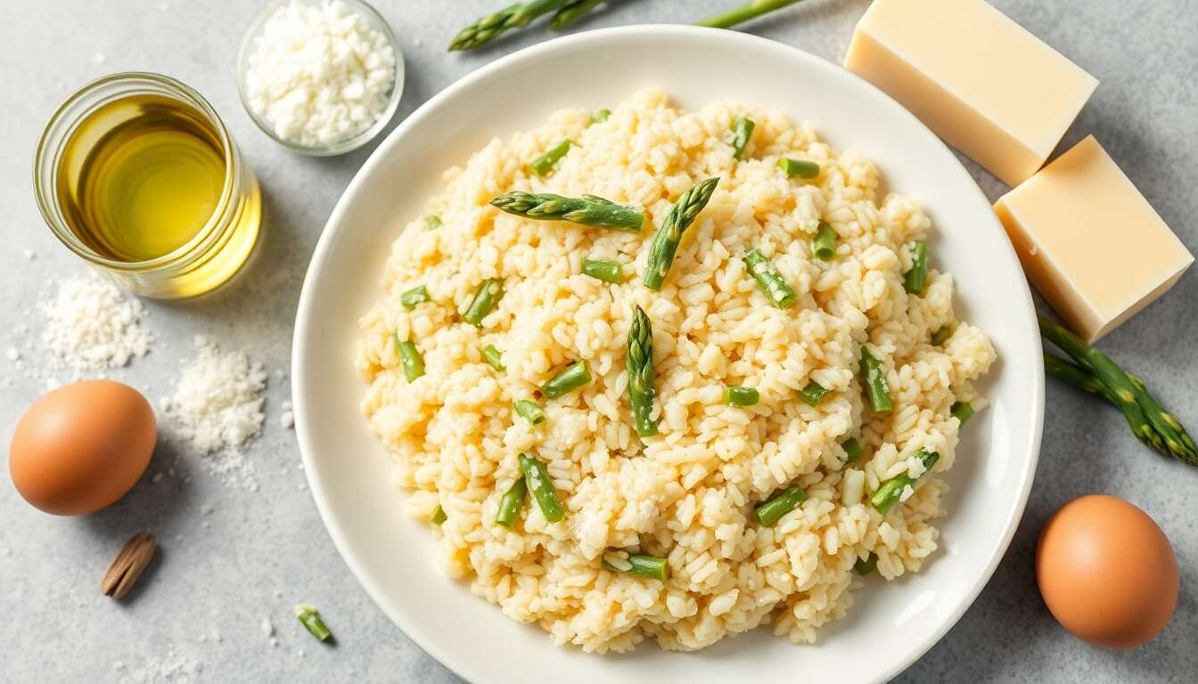 Risotto aux asperges au Thermomix : recette facile et gourmande