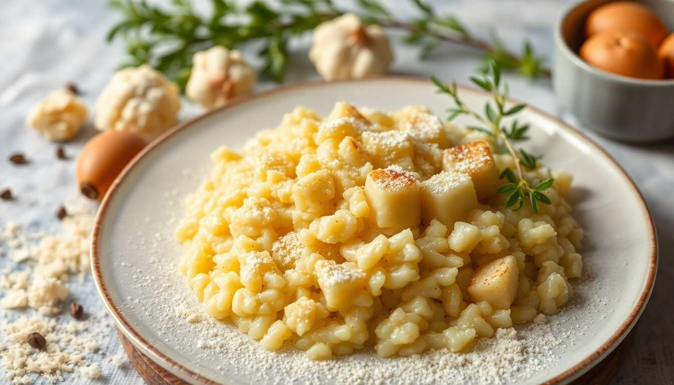 Risotto de chou-fleur par Pierre Chomet : recette délicieuse et saine