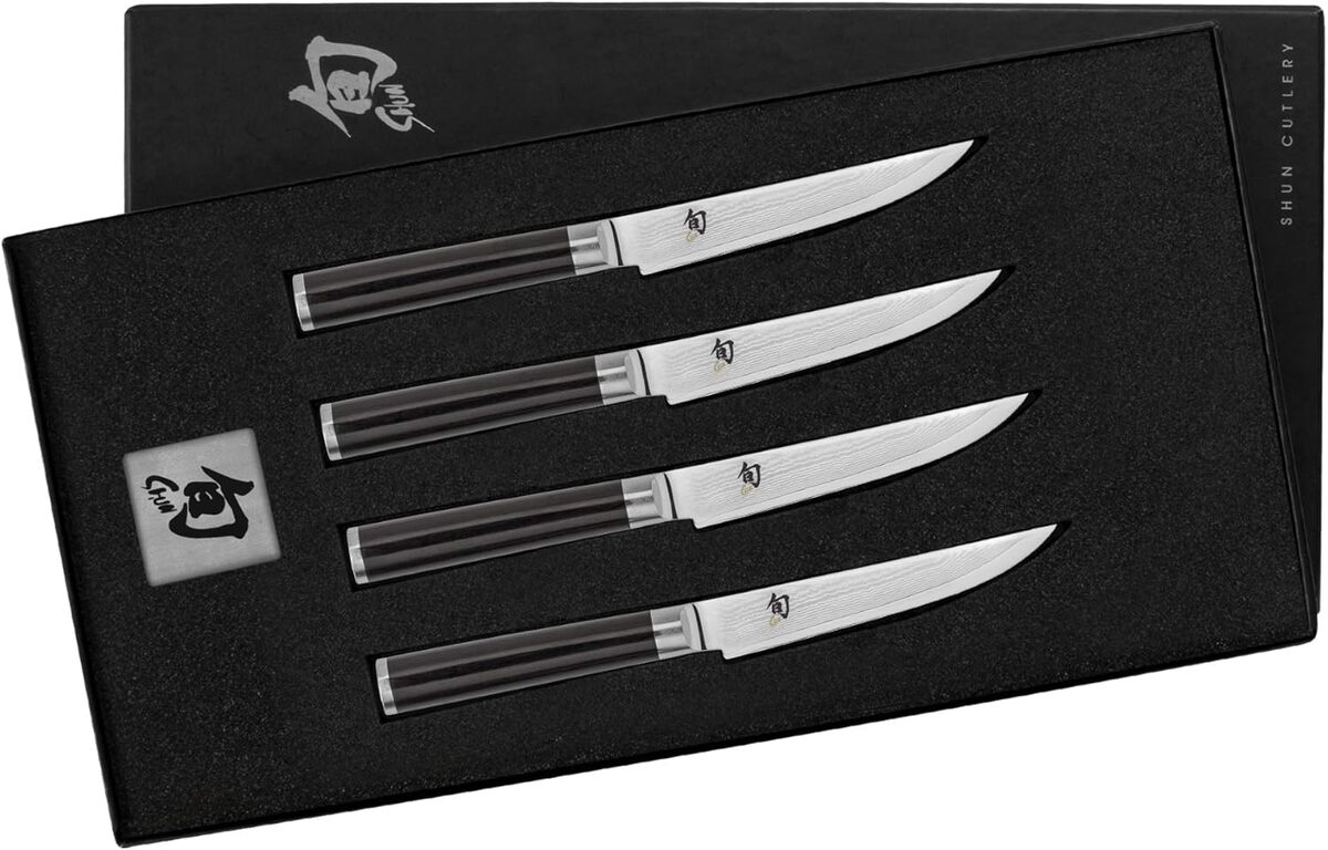Test des couteaux à steak japonais KAI Shun Classic