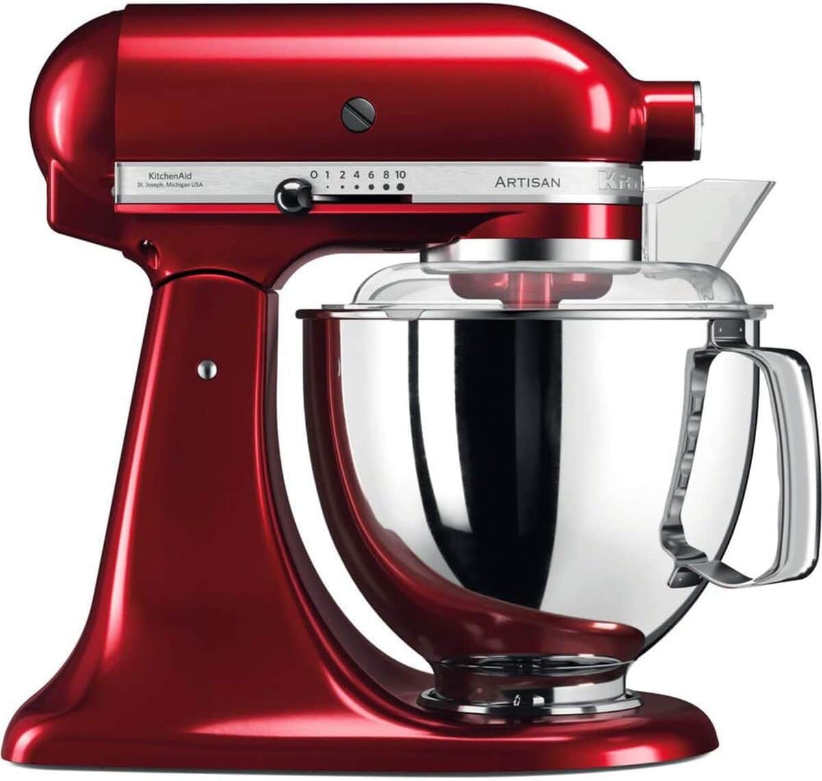 Test du robot pâtissier multifonctions KitchenAid Artisan 4, 8 L