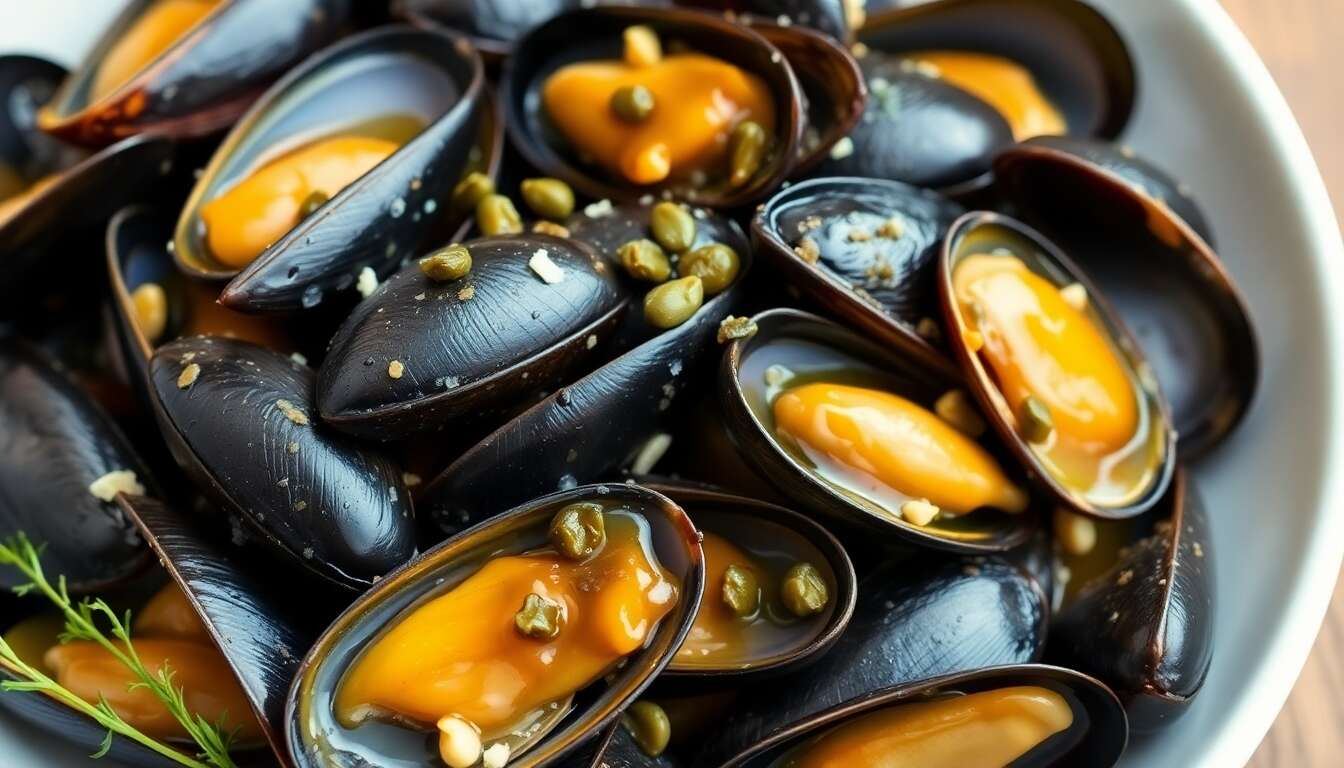 Salade de moules tièdes : une recette savoureuse à découvrir