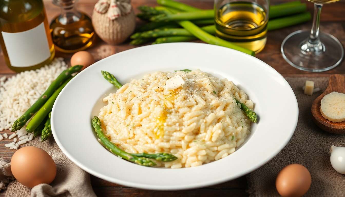 Risotto aux asperges au Cooking Chef : recette facile et savoureuse
