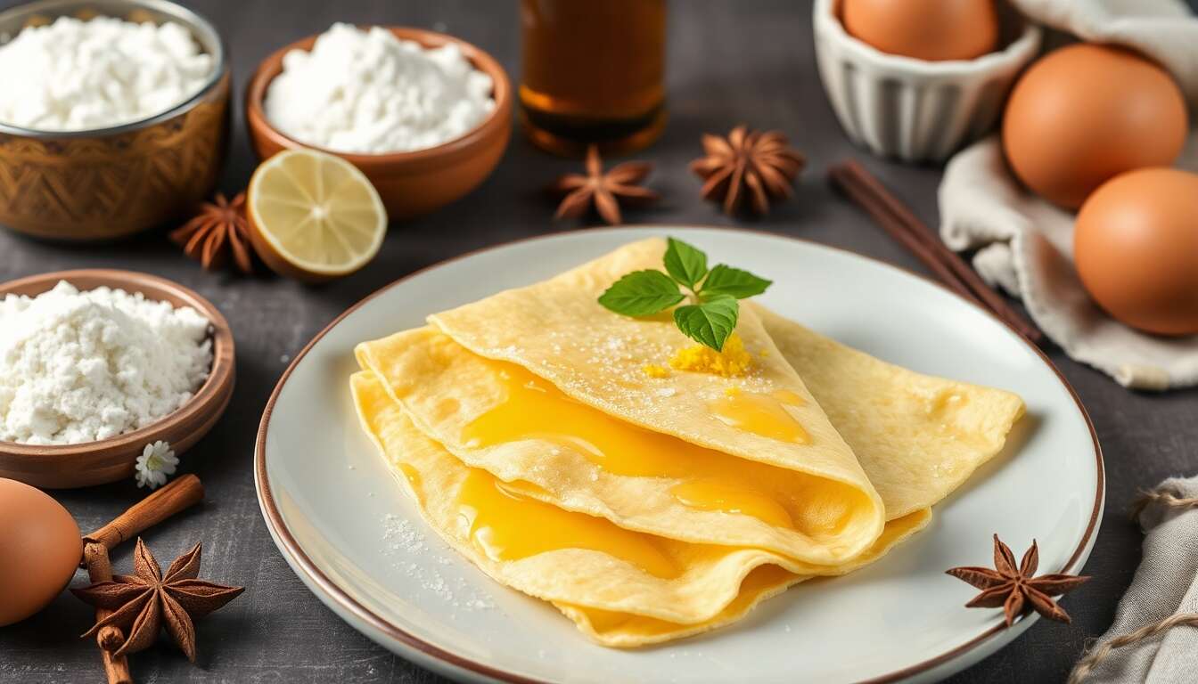 Crêpes à l'antillaise : une recette exotique et savoureuse