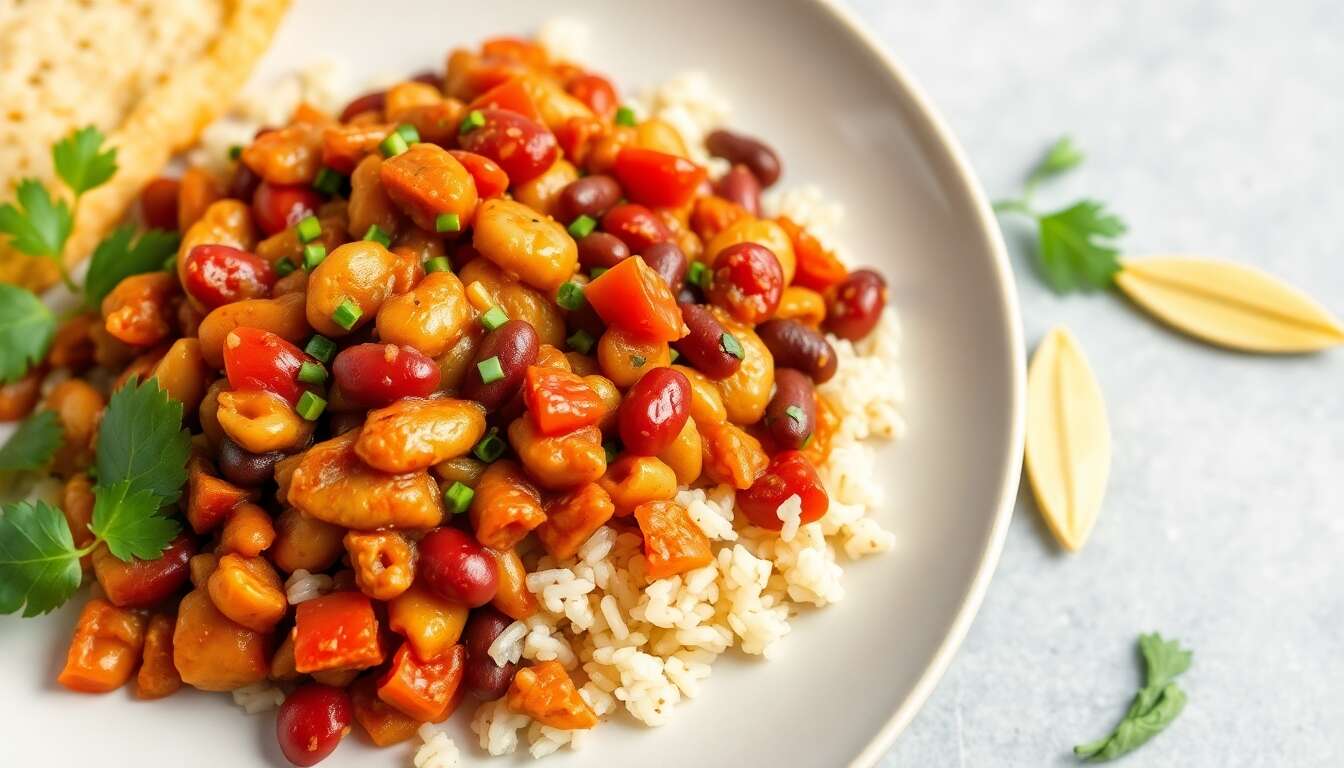 Jambalaya Végétarien Savoureux : recette Facile et Rapide