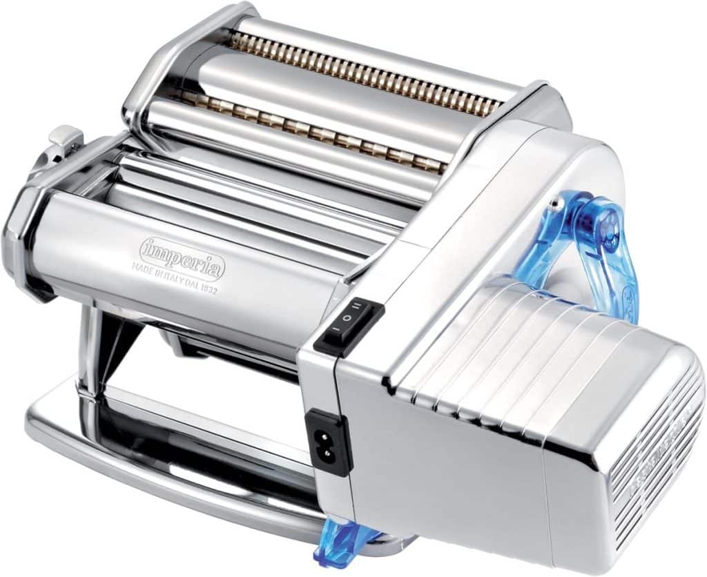 Test de la machine à pâtes électrique Imperia Electric Ligne Classique argent