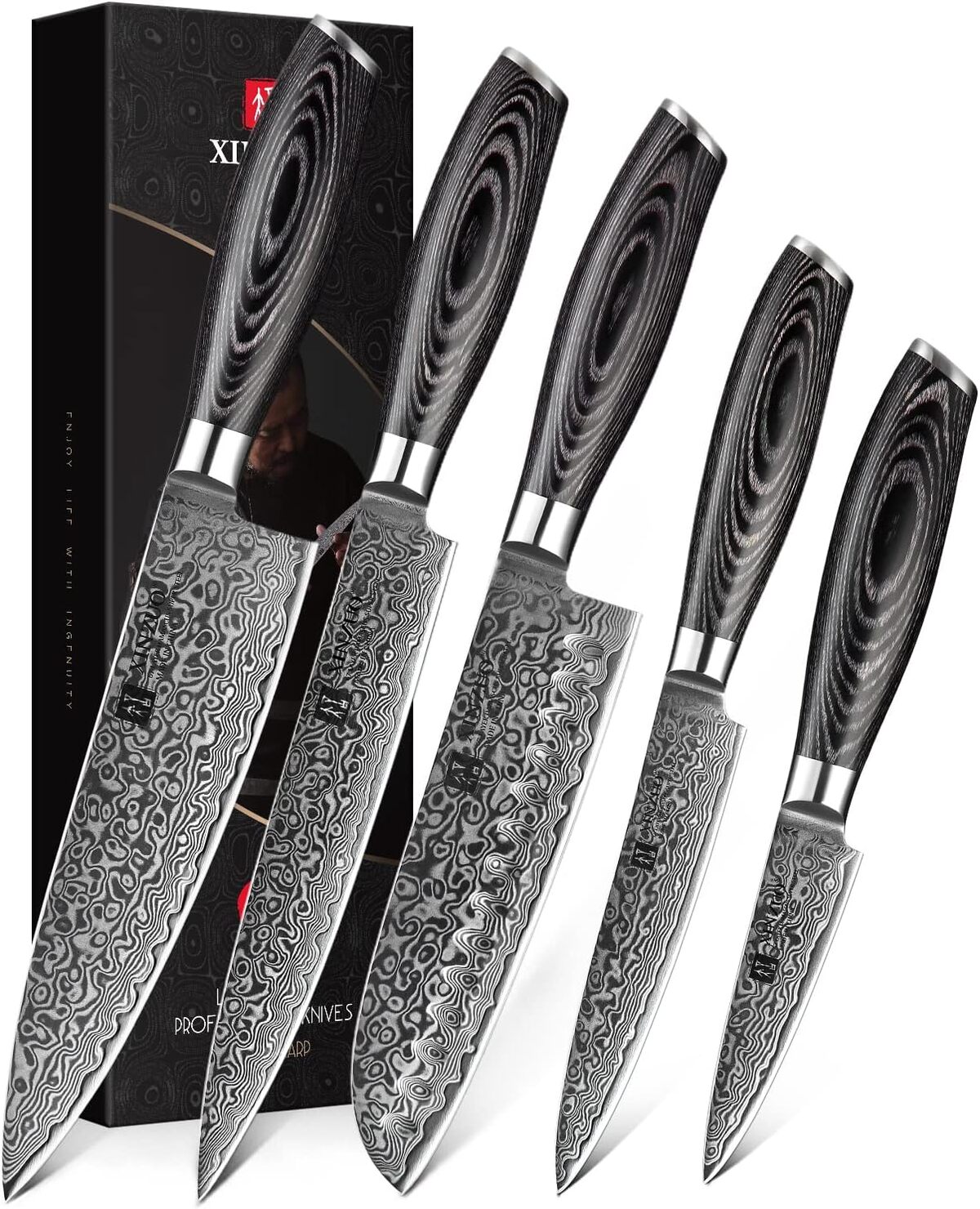 Test : efficacité du set de couteaux de cuisine Xinzuo
