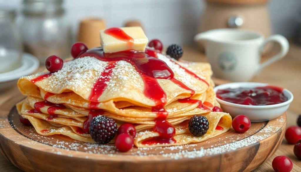 Crêpes aux fruits rouges : recette gourmande et facile