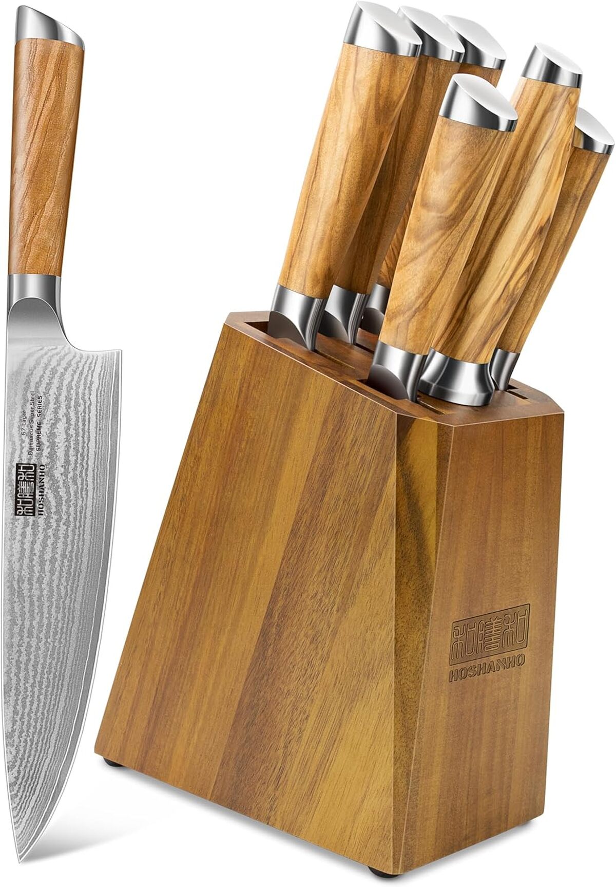 Test : bloc de couteaux de cuisine HOSHANHO Damas