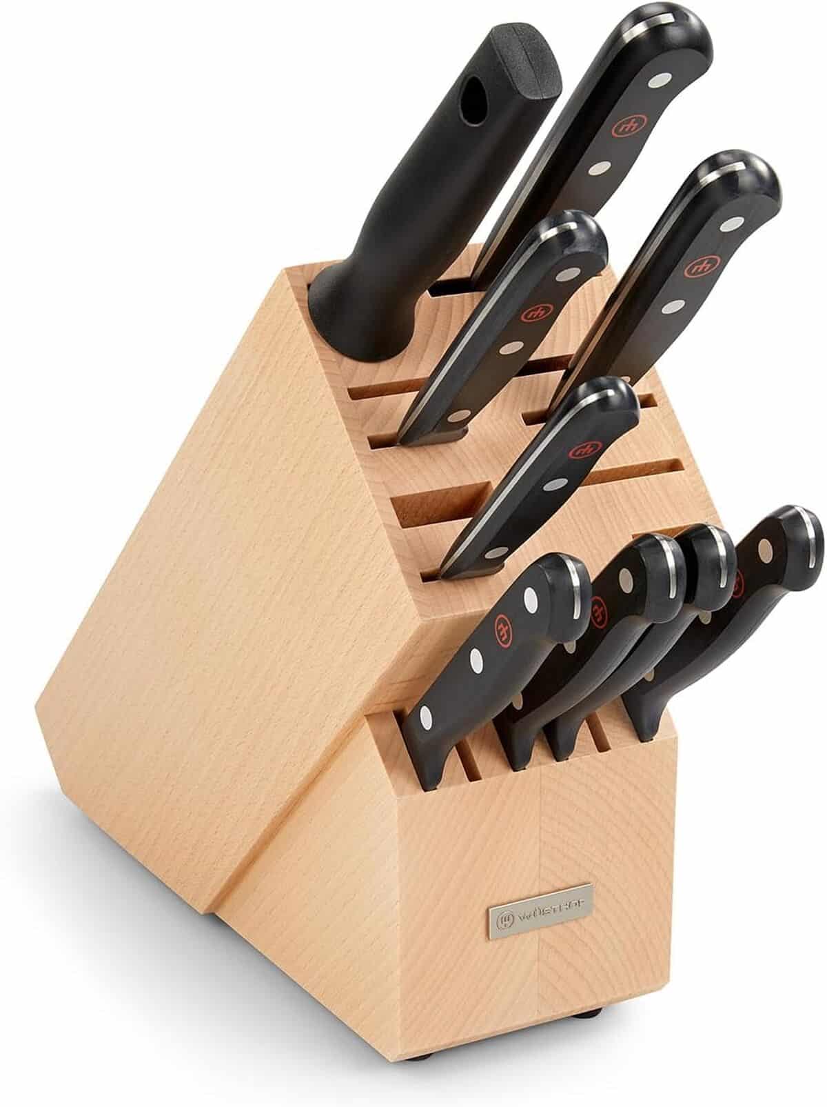 Test Wüsthof Gourmet : bloc de couteaux 9 pièces