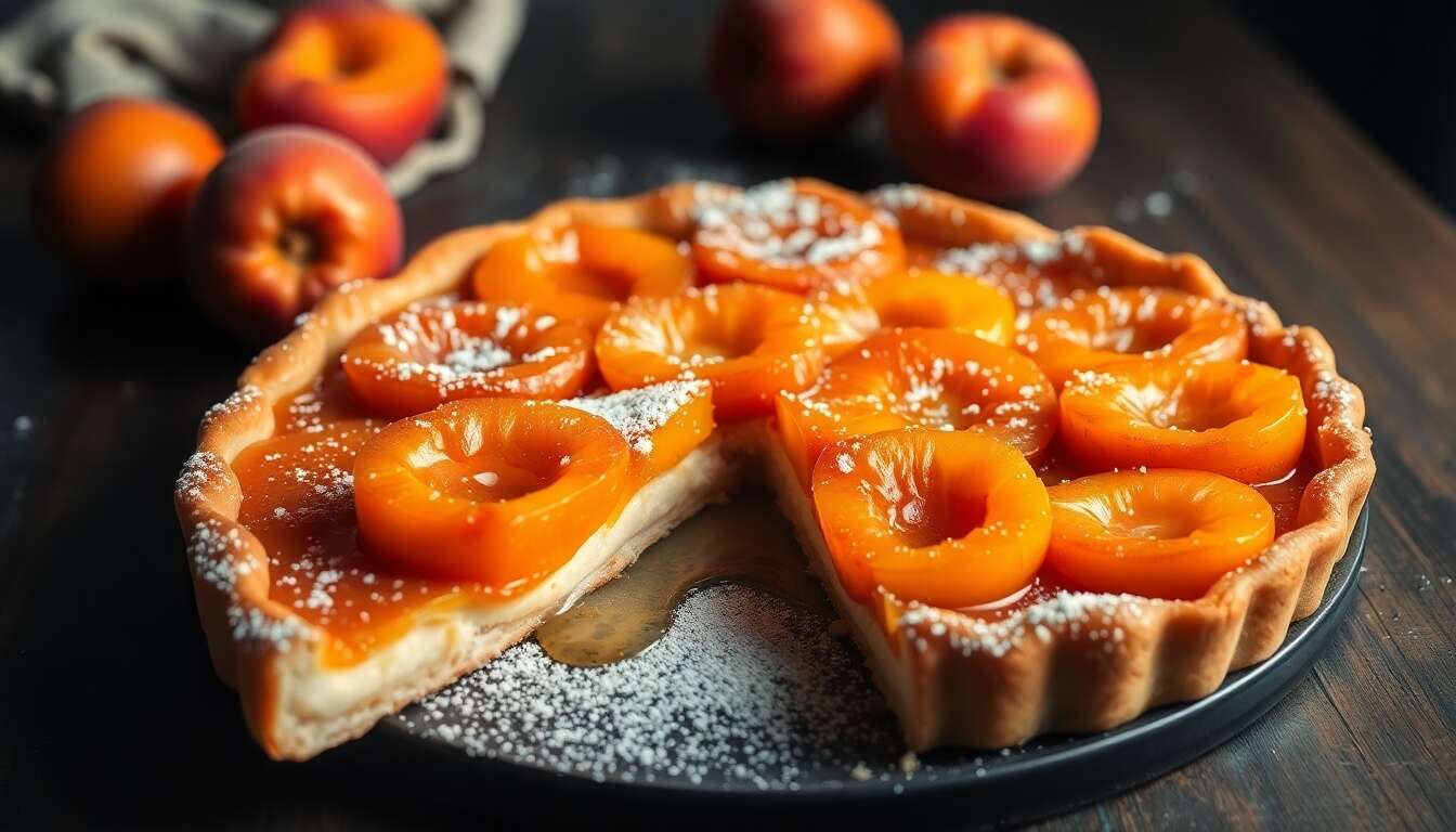 Tarte renversée aux abricots : recette succulente et facile