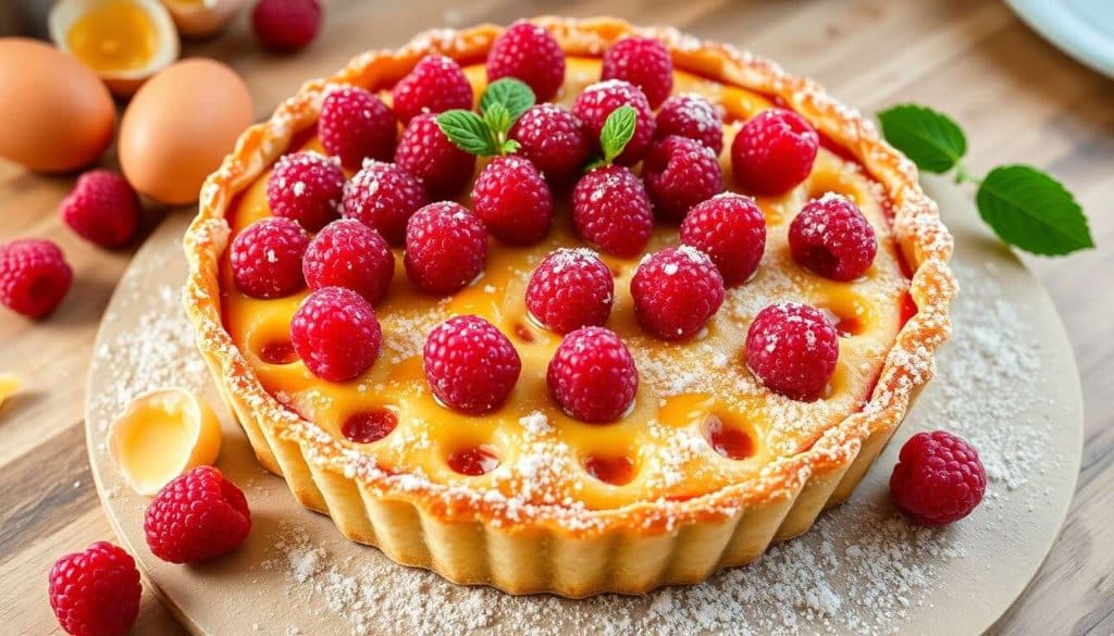 Recette de tarte framboises et orange : un délice fruité