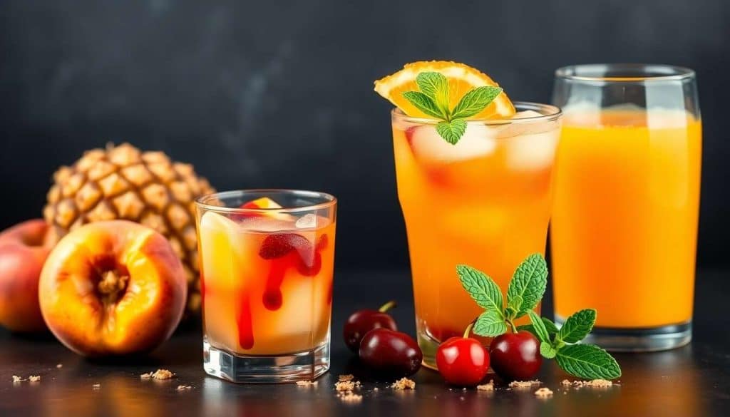 Recette de coupe de fruits sans alcool