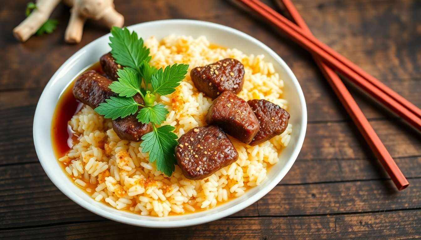 Nouilles au bœuf et gingembre : savourez une recette exotique