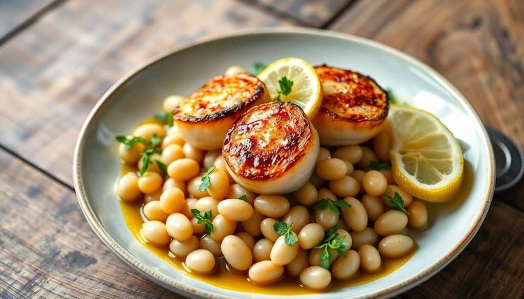 Salade de Saint-Jacques aux cocos : recette gourmande et facile