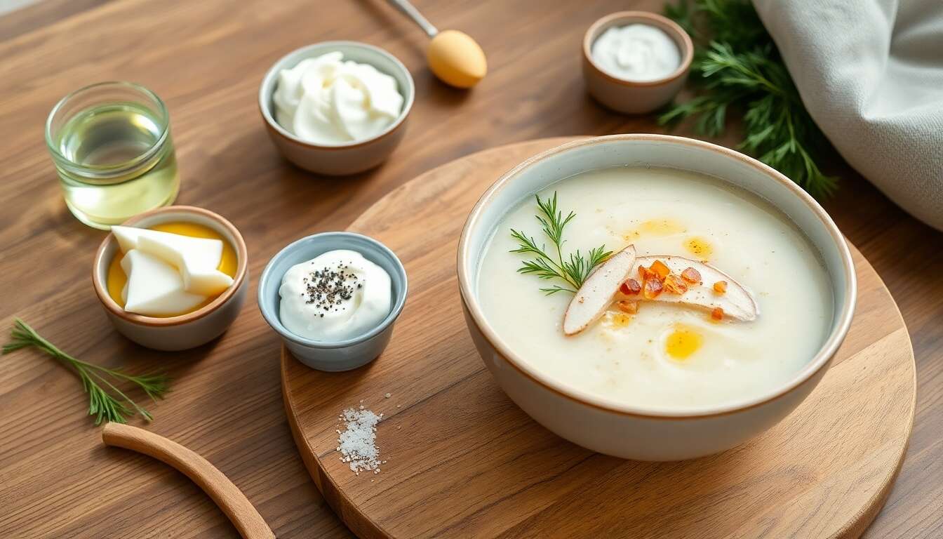 Potage froid à la russe : recette rafraîchissante et délicieuse
