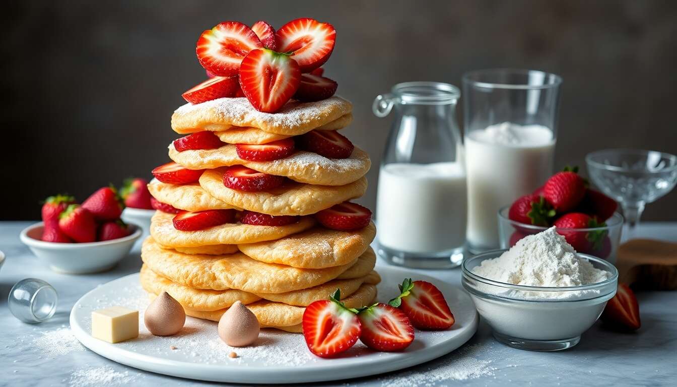 Croque-en-bouche aux fraises : recette d'amour irrésistible