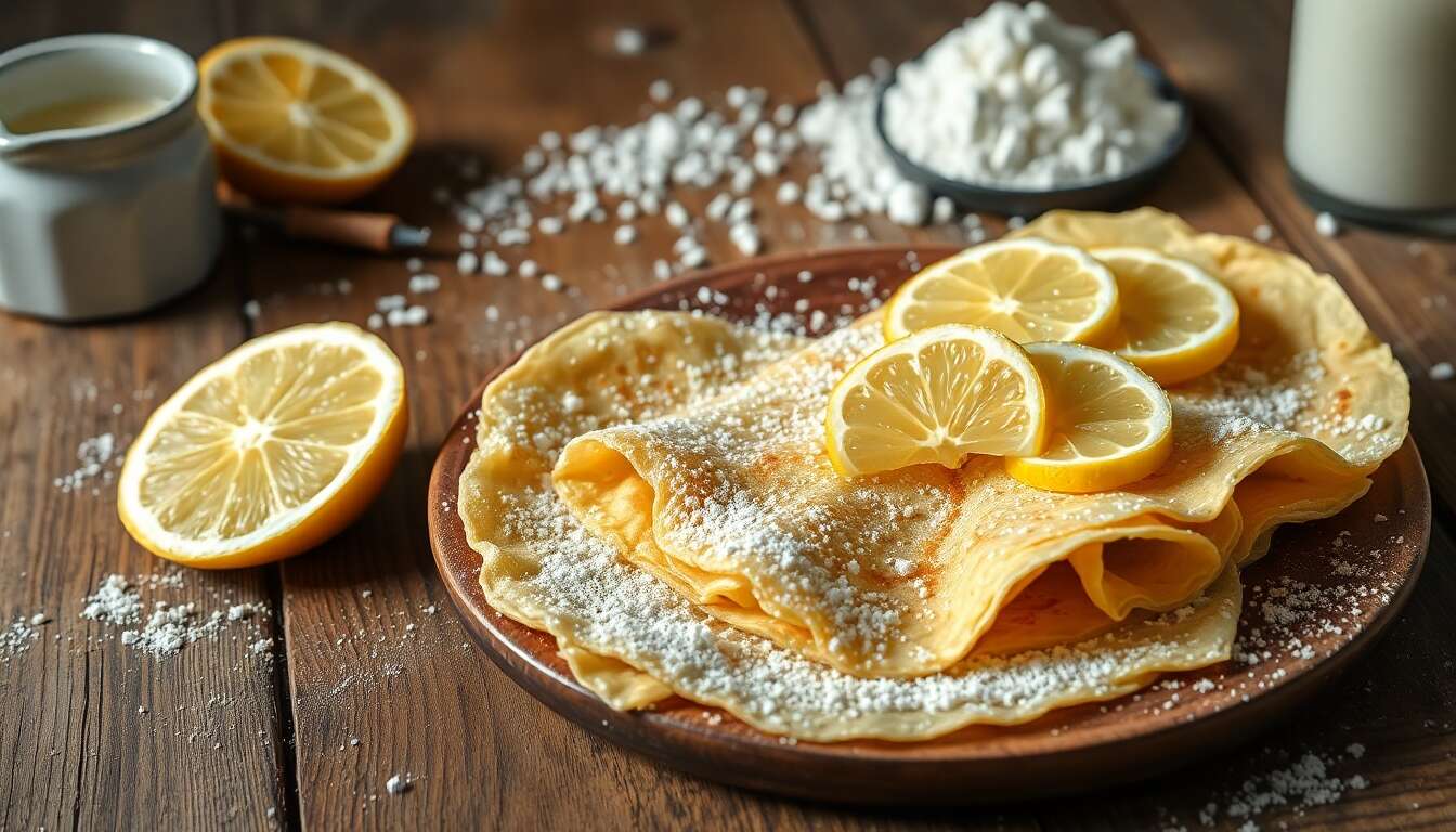 Crêpes au pied de limon : recette facile et savoureuse