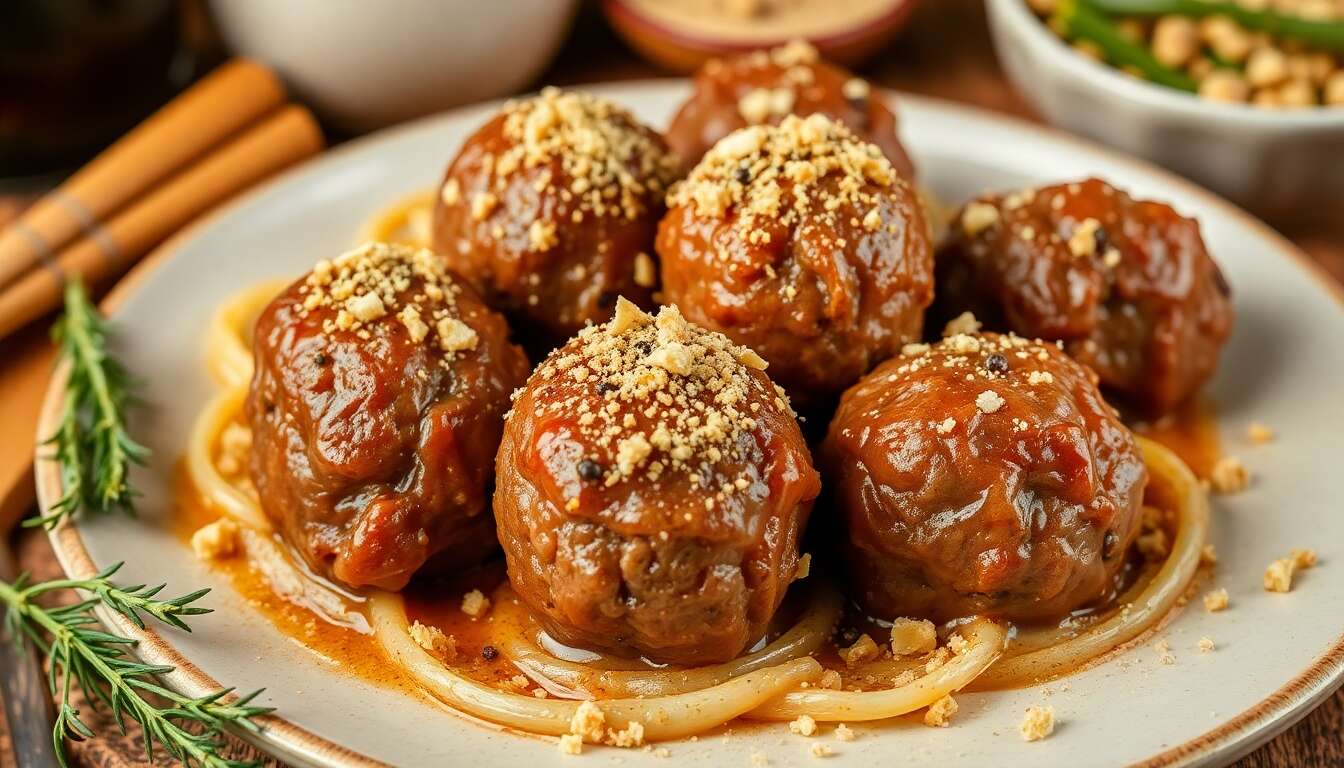 Recette de boulettes de boeuf Miroton d'Isabelle