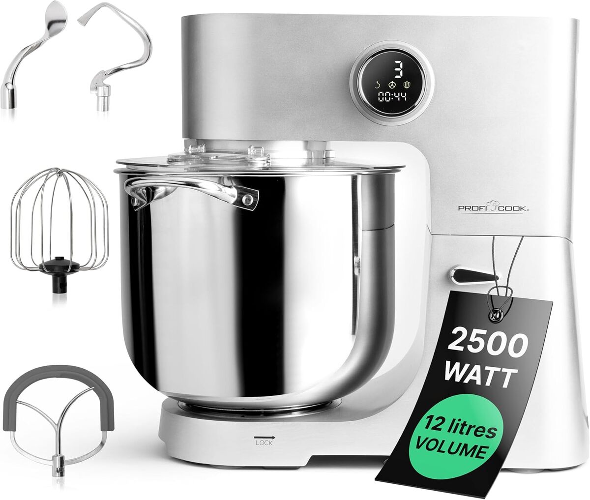 Test du robot culinaire Profi Cook PC KM 1254 : puissance XXL pour la cuisine
