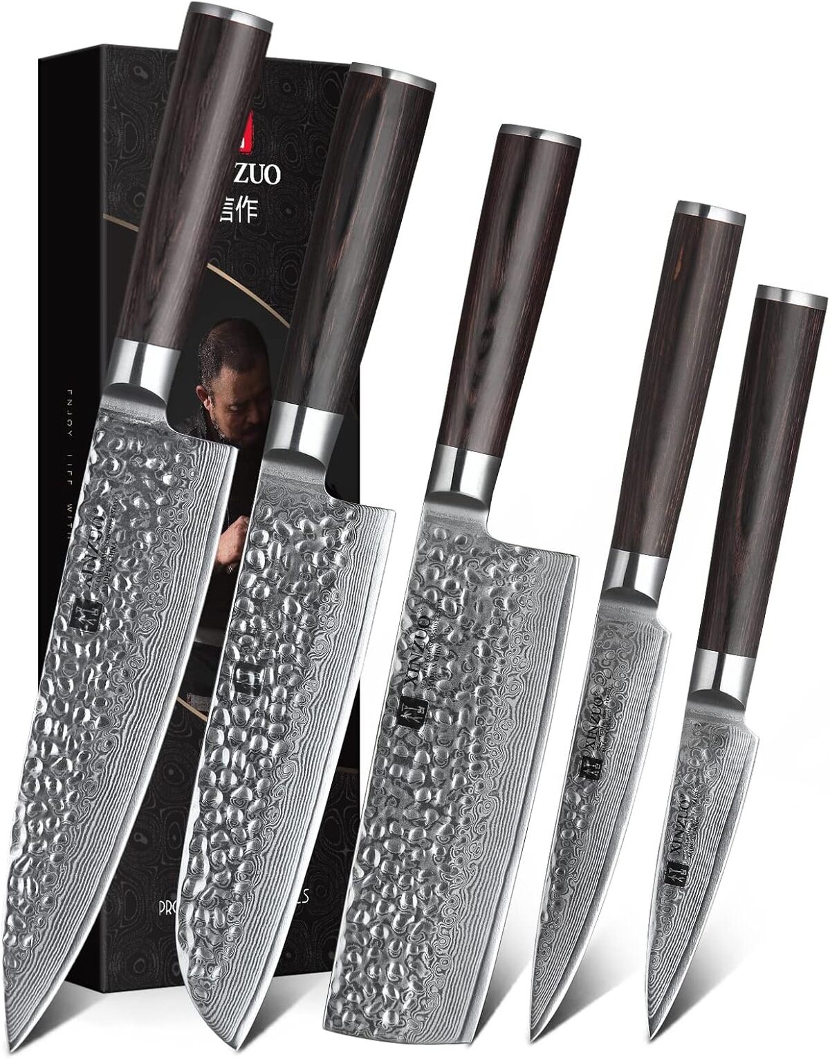 Test : ensemble de couteaux de cuisine Xinzuo He série