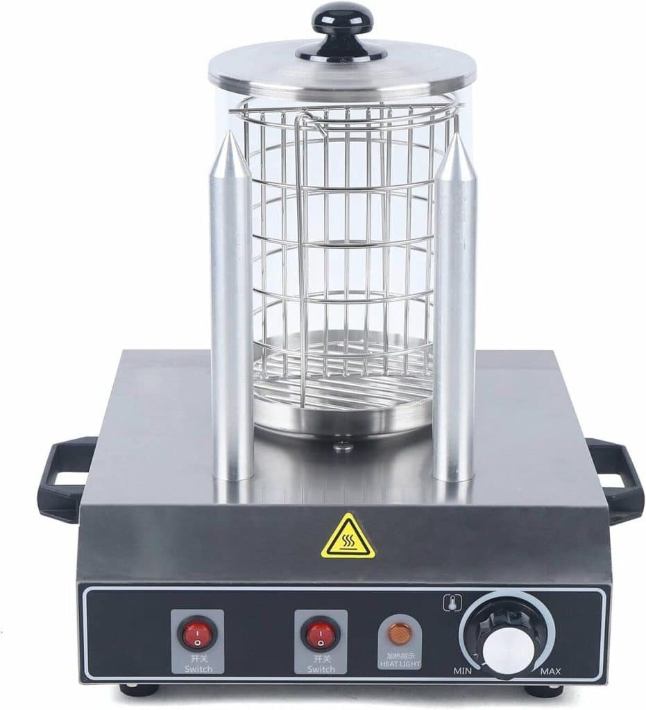 Test : machine à hot-dog en acier inoxydable 220 V