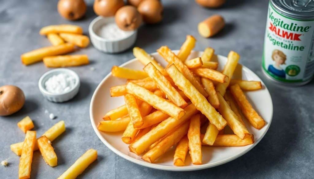 Frites croustillantes à la Végétaline : recette facile et savoureuse