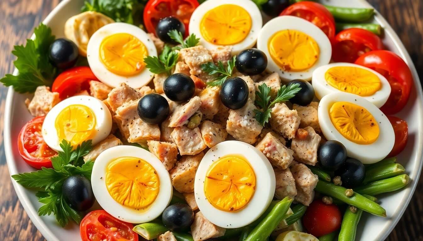 Recette Traditionnelle De Salade Ni oise Un Incontournable Estival Recette Traditionnelle De Salade Ni oise Un Incontournable Estival