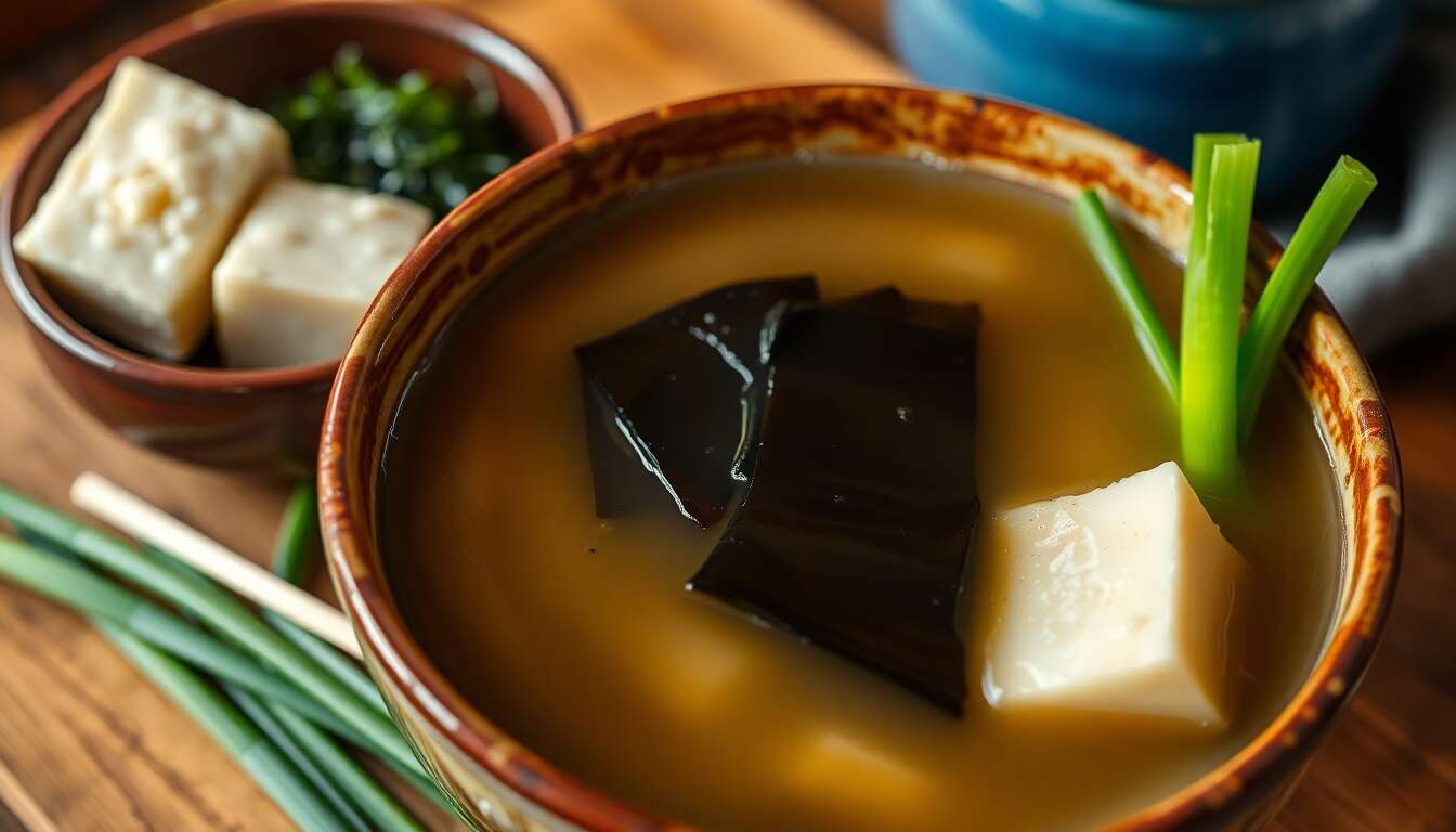 Recette facile de soupe miso maison