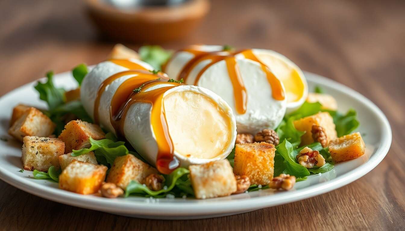 Recette de salade au chèvre : fraîcheur et saveurs assurées
