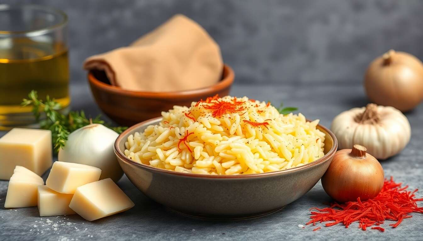 Risotto au safran de Carinne Teyssandier : recette gourmande et facile