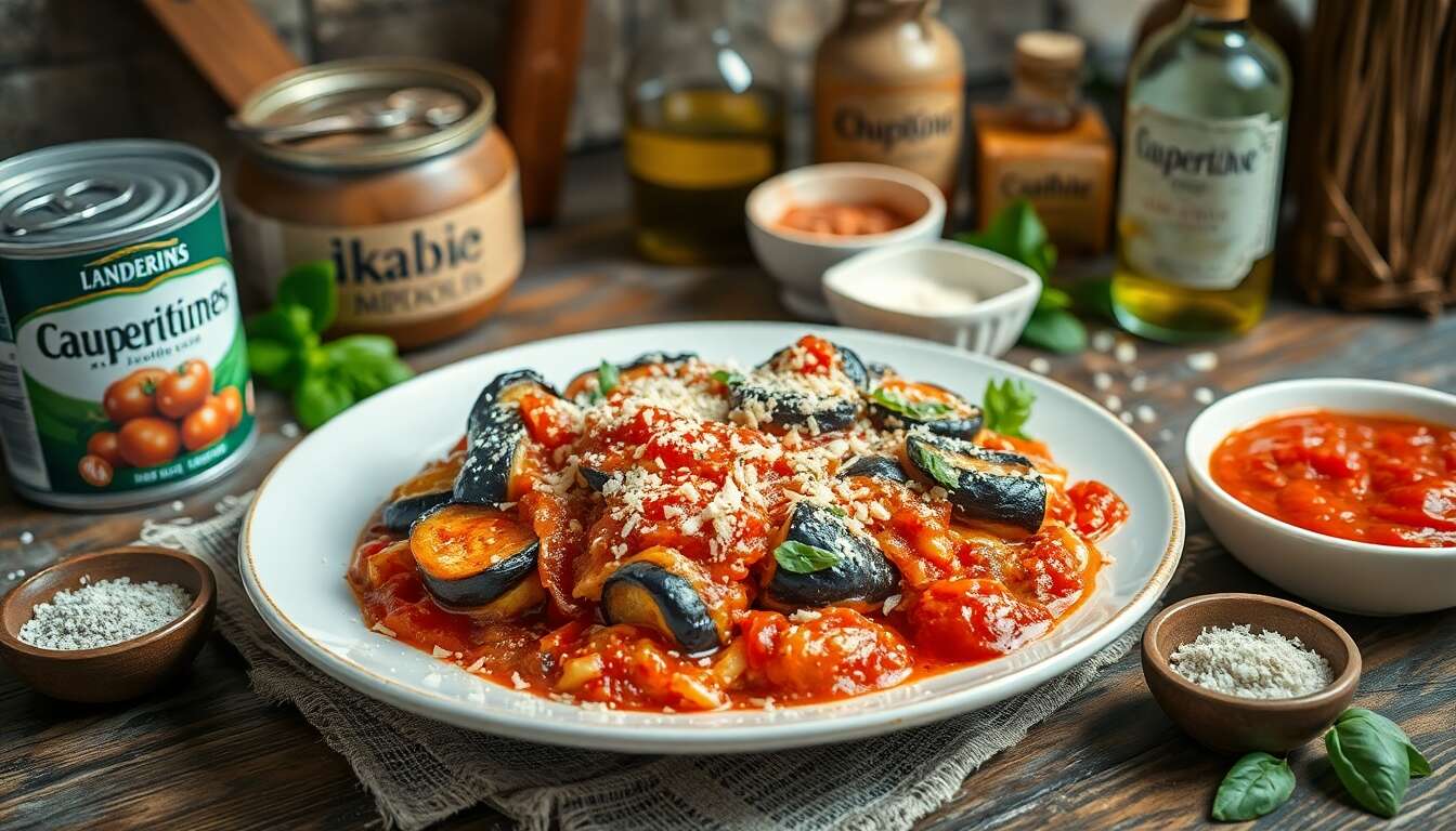 Gratin d'aubergines à la pizzaiola : recette gourmande et facile