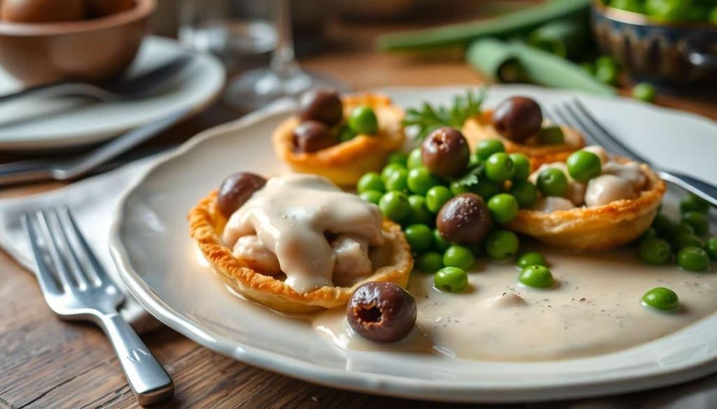 Bouchées à la reine : recette dinde et olives simplifiée