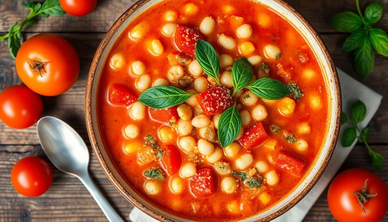 Potage sicilien : recette authentique et savoureuse