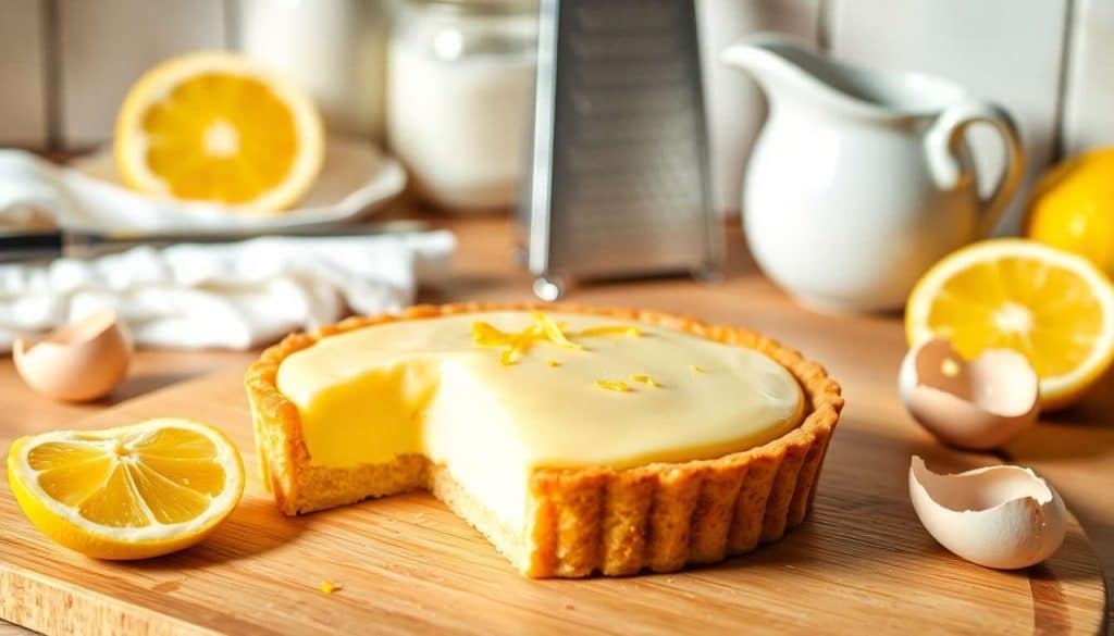 Tarte à la crème au citron : recette facile et savoureuse