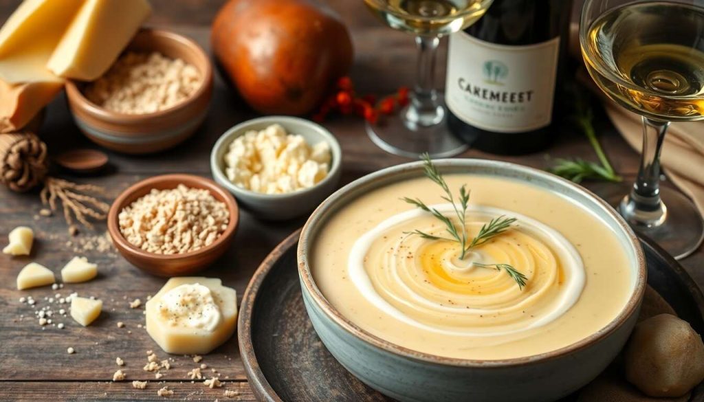 Soupe au camembert : recette crémeuse et savoureuse