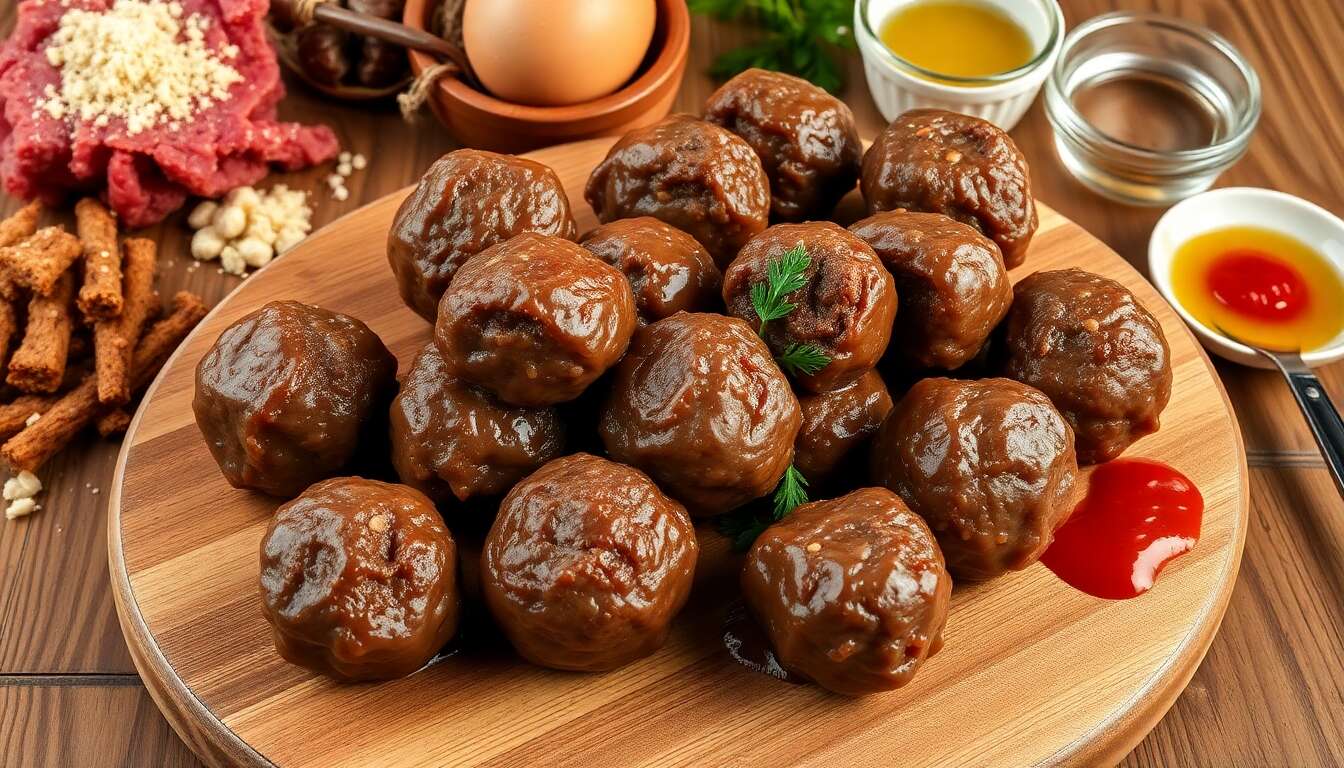 Recette de pourpettes : boulettes de bœuf maison