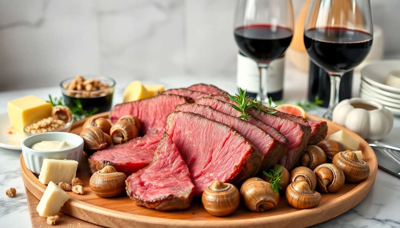 Recette de boeuf à l'escargot savoureuse