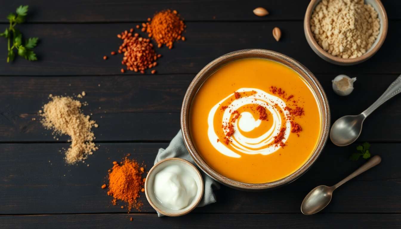 Potage au curry : recette savoureuse et épicée