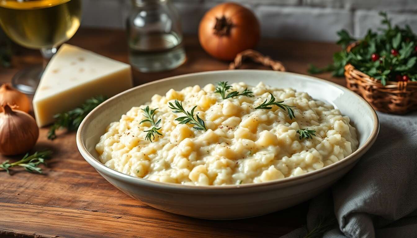 Risotto crémeux au Reblochon : recette gourmande