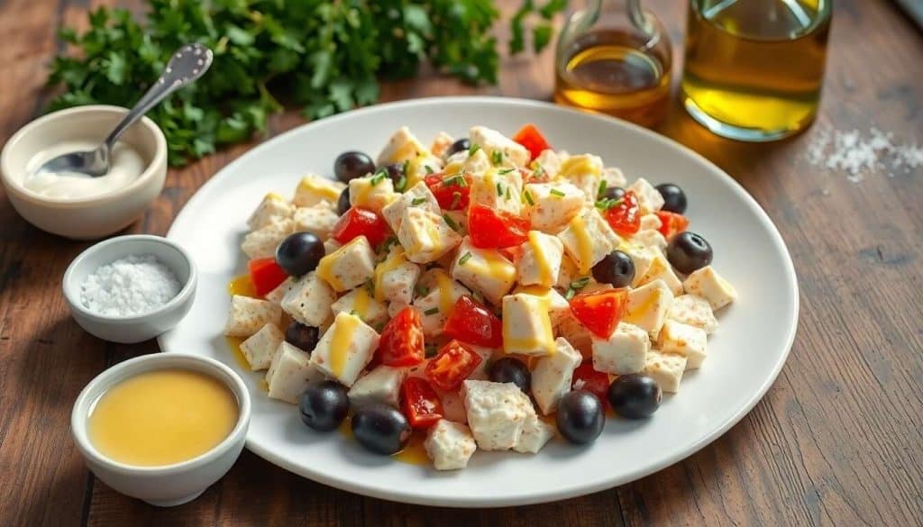 Salade composée au crabe : recette facile et gourmande