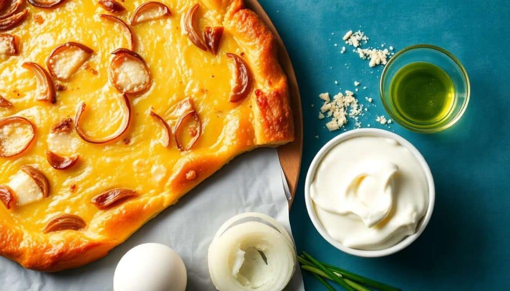 Recette de tarte à l'oignon et au gruyère : un délice savoureux